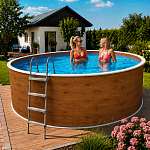 Бассейн ЛАГУНА диаметром 2,5 м